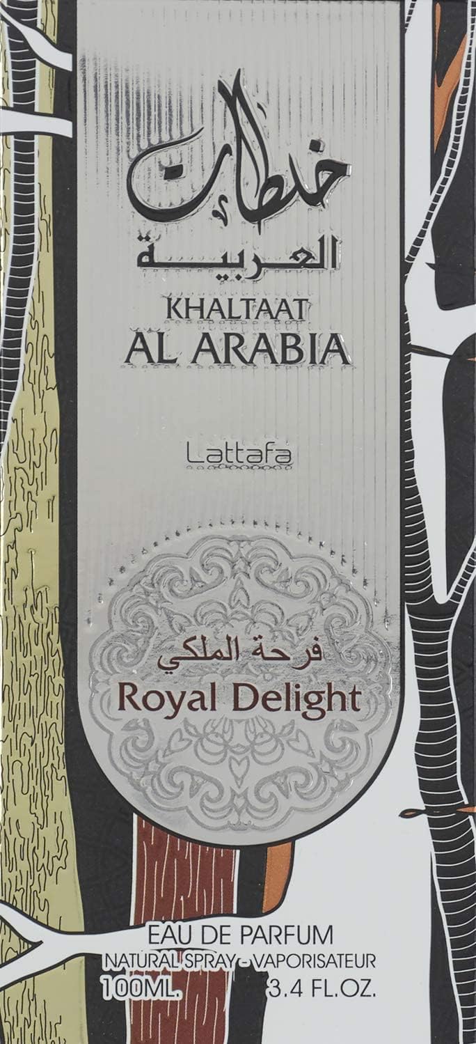 Lattafa Khaltat Alarabia Royal Blends for,Unisex, 100 ml, Eau de Parfum