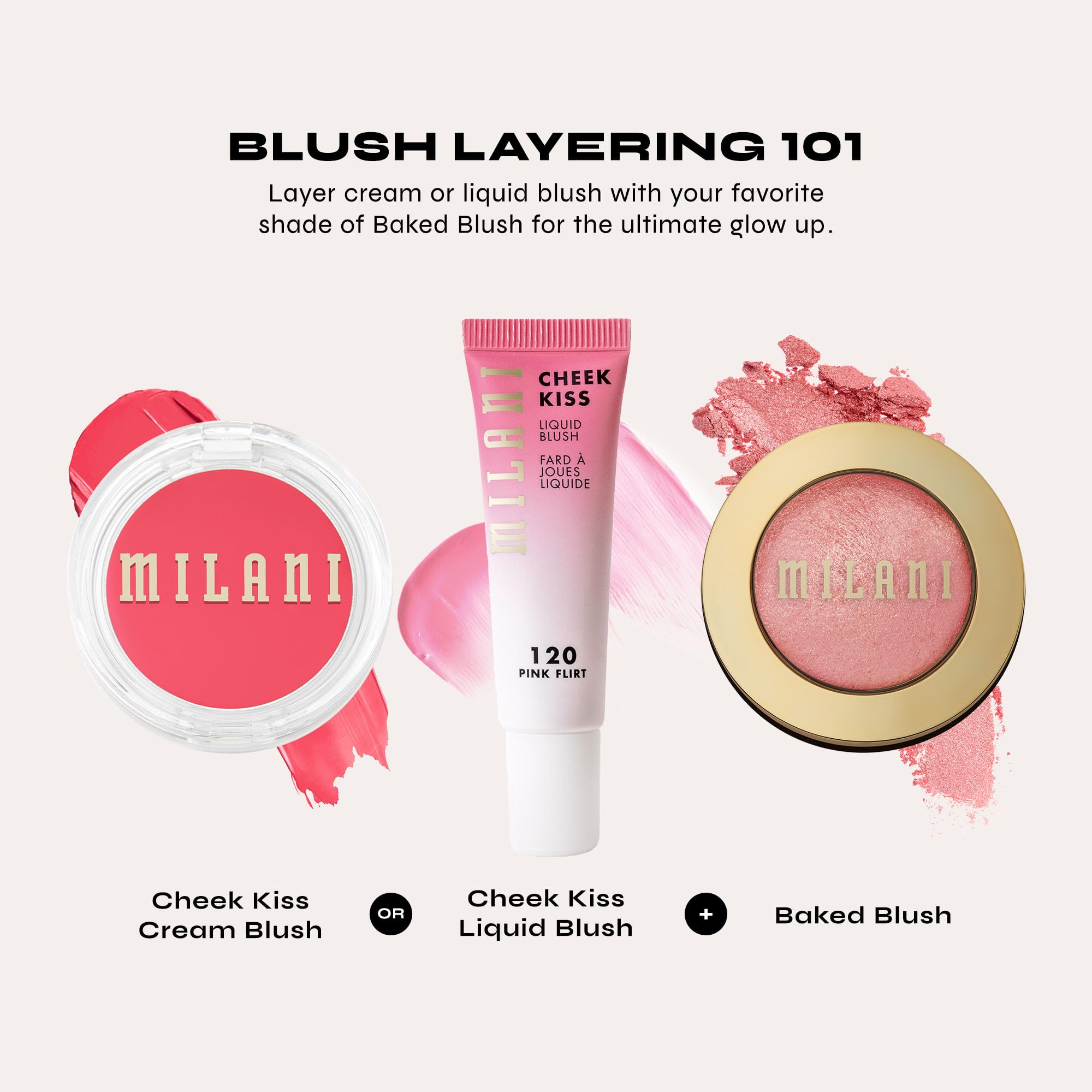 Milani Cosmetics Milani Baked BlUSh - 01 Dolce Pink