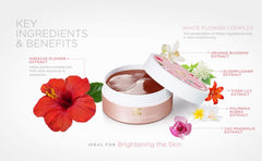 JAYJUN JJ Roselle Tea Eye Gel Patch Moisturizer with Hyaluronic Acid (177g)
