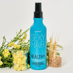 SexyHair Healthy Tri-Wheat Leave-In Conditioner | Up to 90% Better Detangling | Reduces Breakage | Moisture, Smoothness, and Shine