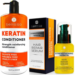 BELLISSO Keratin Conditioner and Keratin Hair Serum