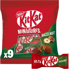 KitKat Miniatures Hazelnut Chocolate Bag - 96.3g