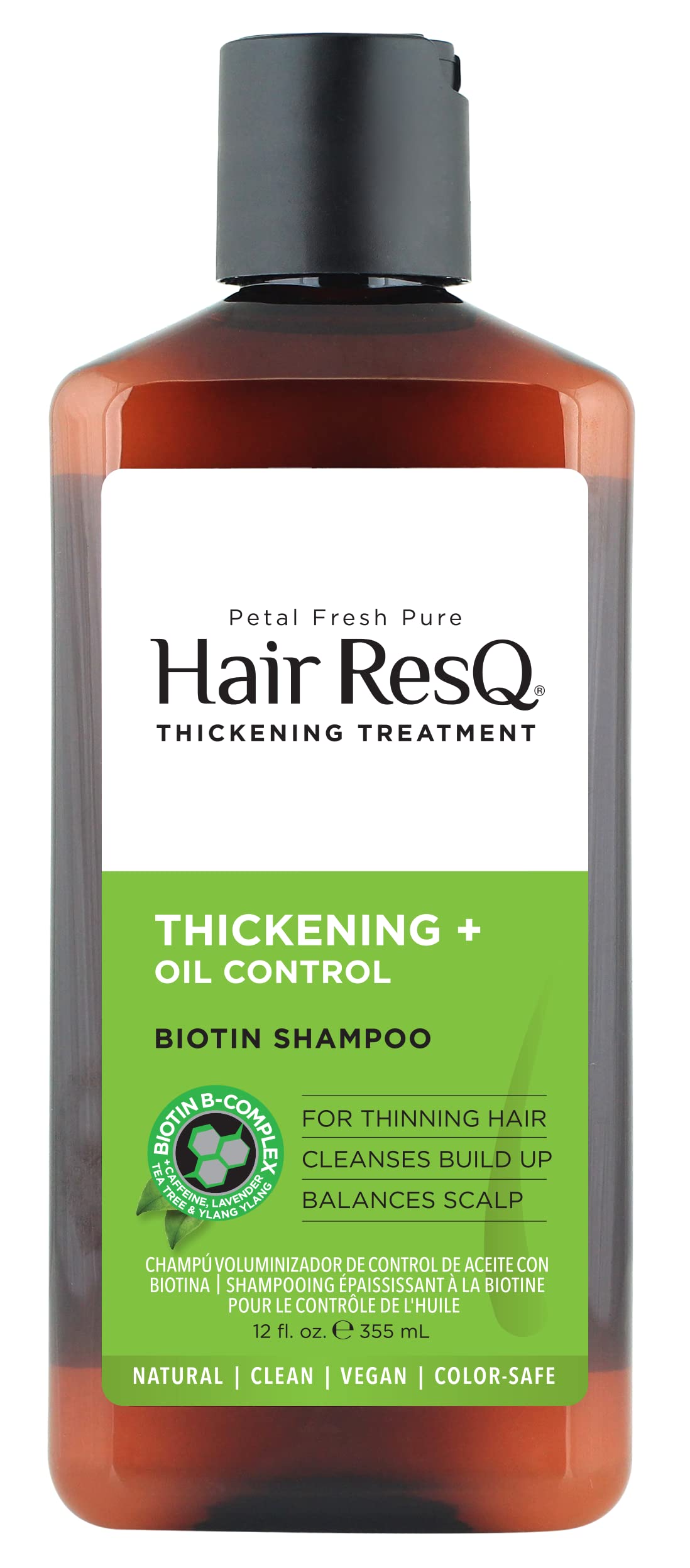 Petal Fresh Hair ResQ Oil Control Natural Thickening Shampoo For Noticeably Thinning Hair