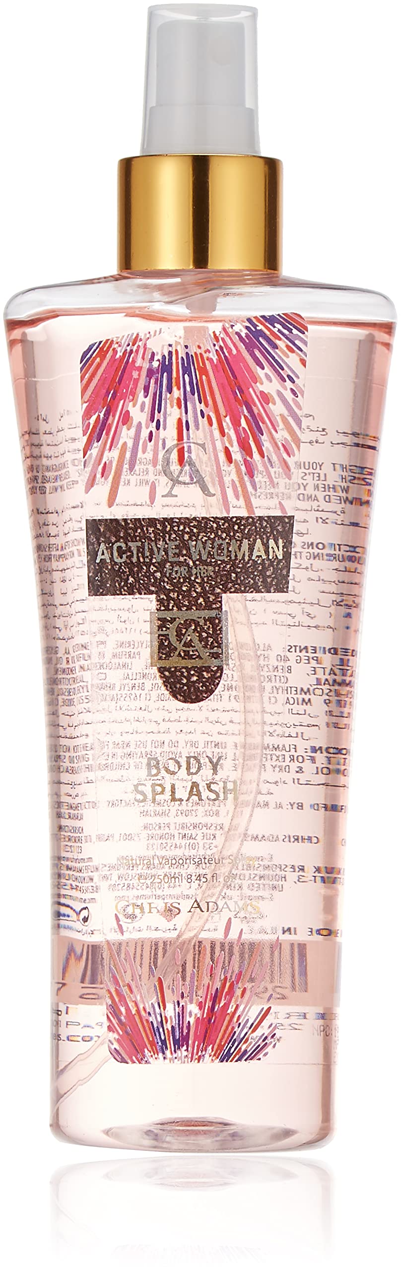 Chris Adams Perfumes Active Woman Bodysplash For Women, 250 Ml