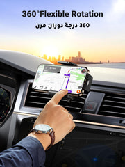 UGREEN Car Phone Holder【Stable Hook】Mobile Holder for Car, Car Mobile Holder,Car Mobile Phone Holder, Phone Holder Car, Car Phone Mount for iPhone 16 Pro Max15 14, S24 Ultra S22 S23, etc