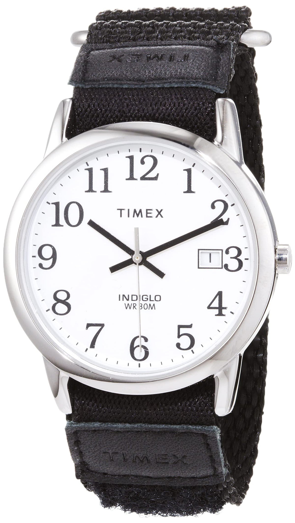 Timex Easy Reader 35 mm Fast-wrap Strap Date Window Watch - Black