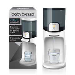 Baby Brezza Instant Warmer – Instantly Dispense Warm Water at Perfect Baby Bottle Temperature - Traditional Baby Bottle Warmer Replacement - Fast Baby Formula Bottles 24/7 – 3 Temperatures