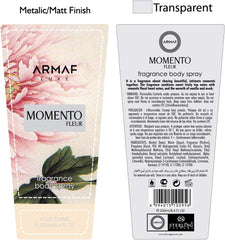 ARMAF Memento Fleur Body Splash For Women - 250Ml