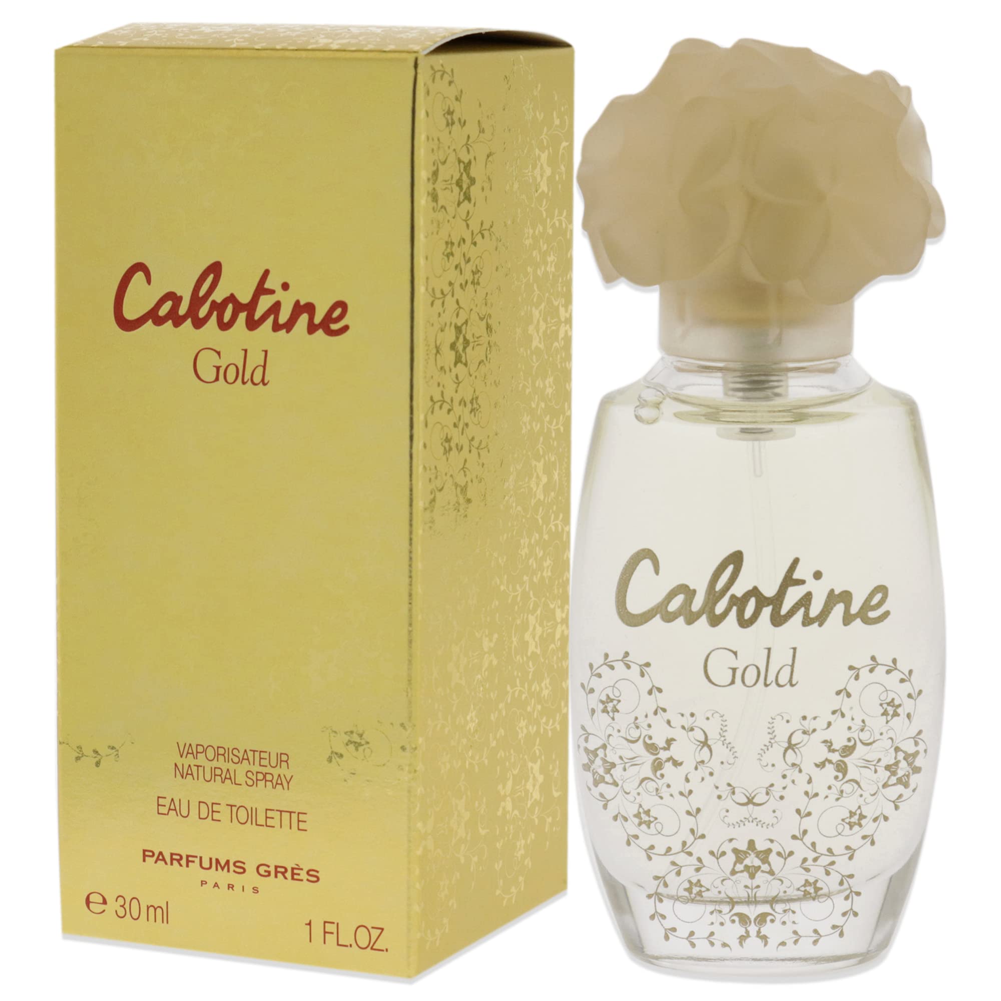 Parfums Gres Cabotine Gold EDT Spray Women 1 oz