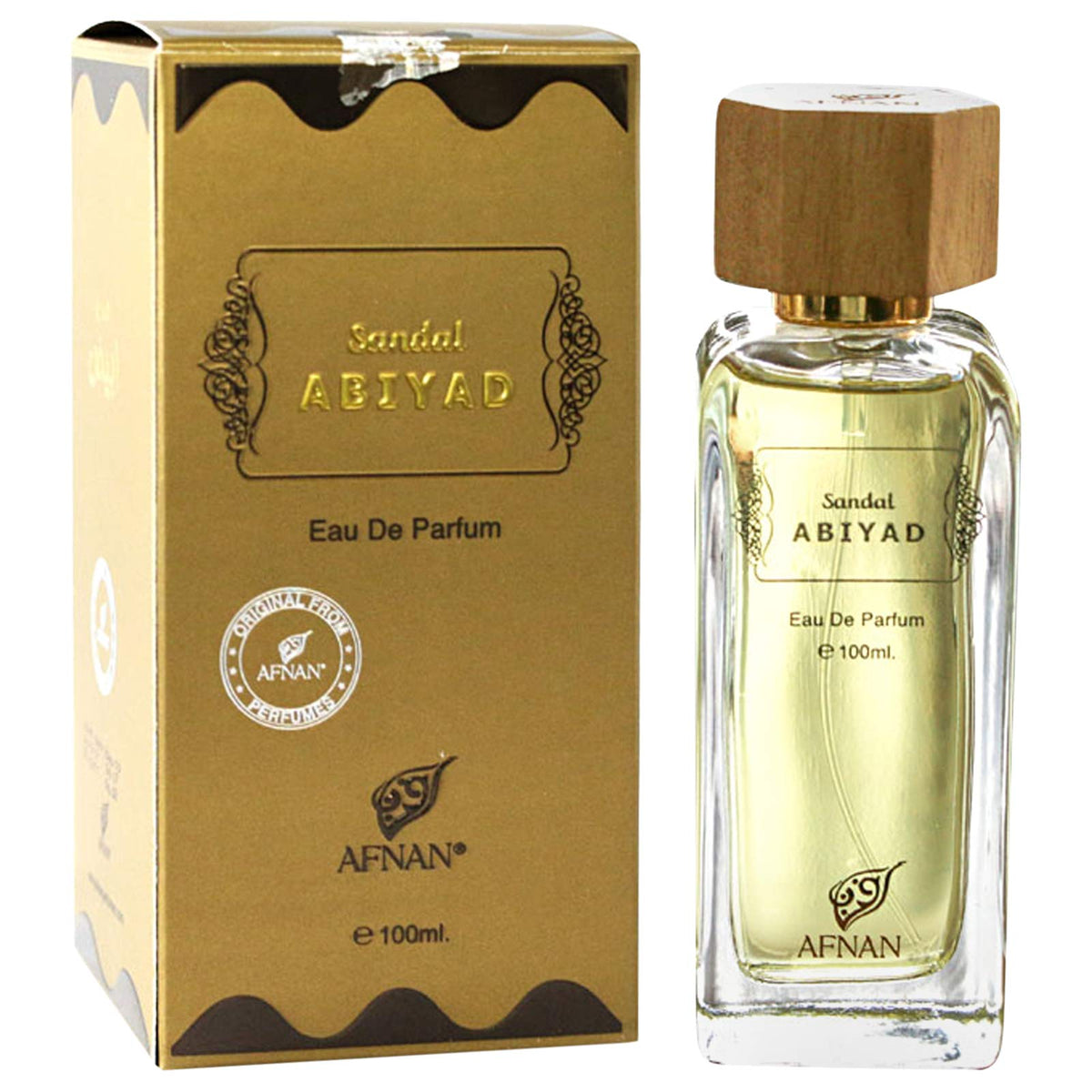 AFNAN Sandal Abiyad Unisex Eau de Perfume, 100 ml