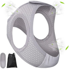 FORZACX Anti Snoring Chin Strap – Lightweight Breathable CPAP Support with Soft Wide Chin Design for Comfortable Snoring Relief