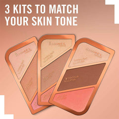 Rimmel London, Sculpting Palette, 03 Golden Bronze, 18.5 g