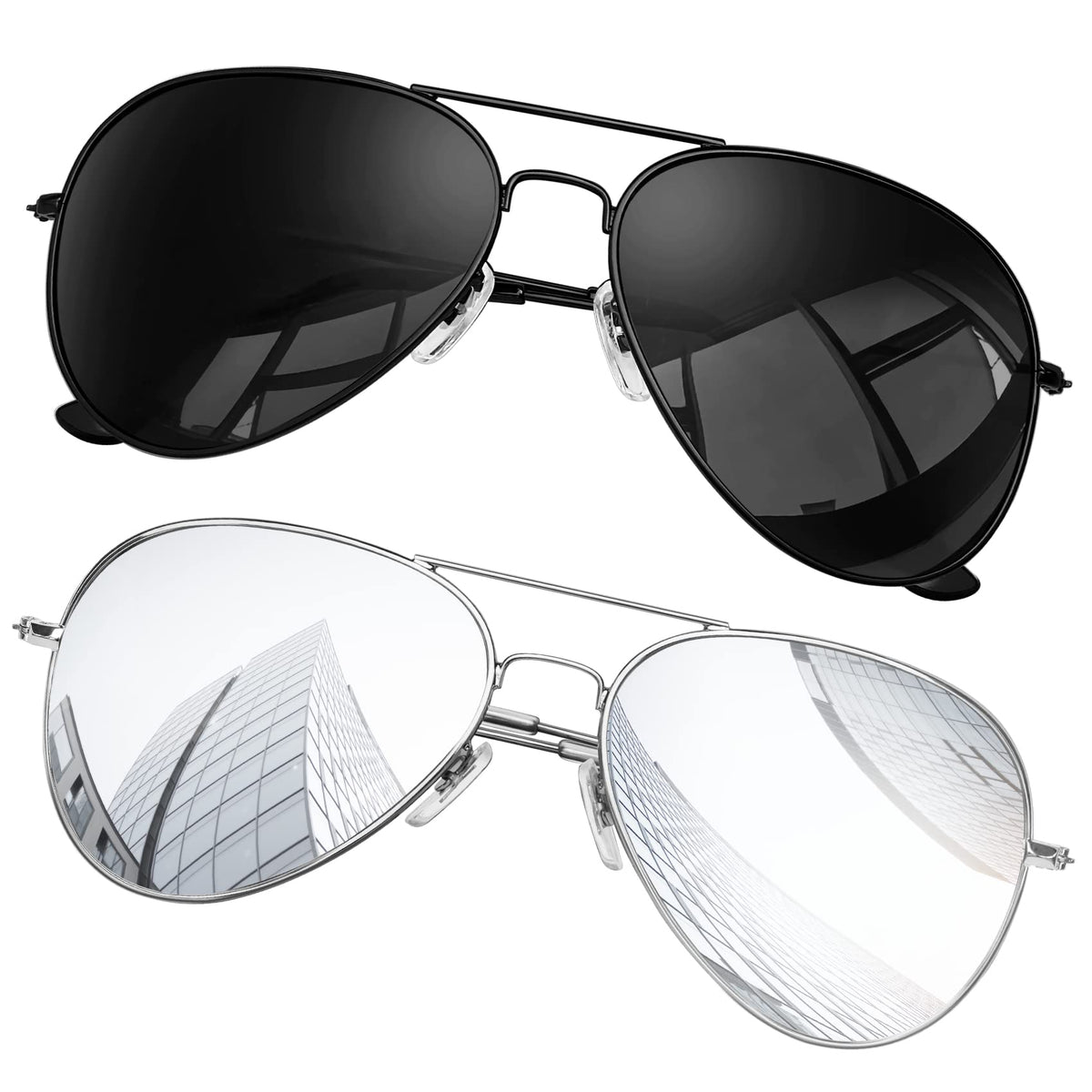 KANASTAL Polarized Sunglasses for Women and Men, Metal Frame Sun Glasses Retro Shades for Mens Driving Outdoor Military Style 100% UV400 Protection