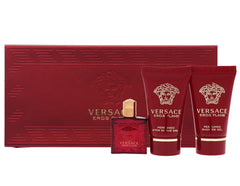 Versace Eros Flame For Men Eau De Parfum, 5 ml+25 ml Sg+25 ml Asb Miniature Set