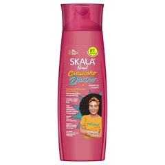 SKALA Divine Crespinho Shampoo 10.99 oz 100% Vegan This line is enriched with Vitamin A Strengthens Hair Fibre and Supports Hair Growth -Suitable for Brittle  10.99 oz
