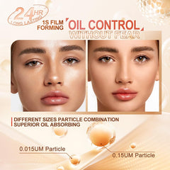 SACE LADY Oil Control BB Cushion Foundation, Full Coverage Long Lasting Ultra Matte BB Foundation Makeup Covers Face Blemishes Evens Skin Tone Face Cosmetics, 0.42Oz (#05, 0.42Oz)