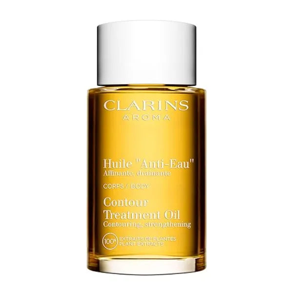 Clarins Contour Body Treatment Oil Visibly Firms, Tones and Reduces Sponginess Skin Texture Is Improved To The Touch After First Use Dermatologist Tested Natural 100% Plant Extracts