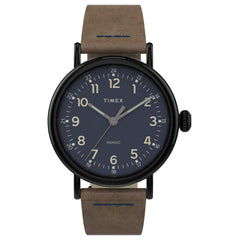 Timex x Peanuts Men's Standard 40mm Watch - Brown/Gunmetal/Blue