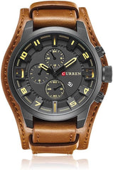 CURREN Analogue Men's Watch (Grey Dial)