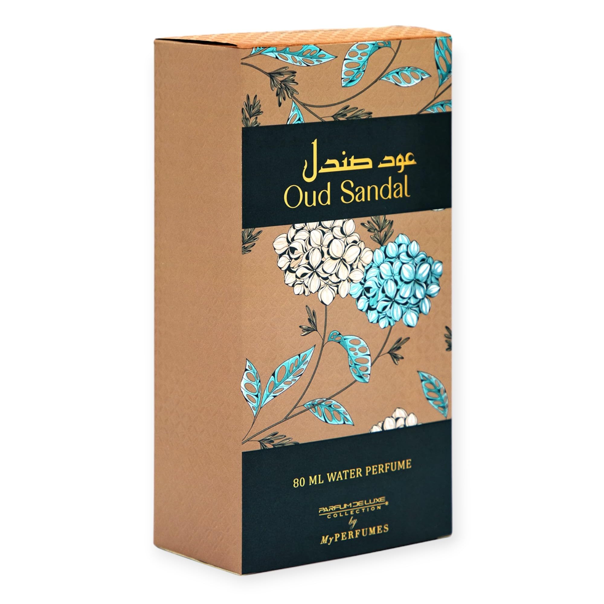My Perfumes OUD SANDAL from PARFUM DELUXE Non Alcoholic Halal Perfume for Men and Women 80ml Long Lasting and Alcohol Free