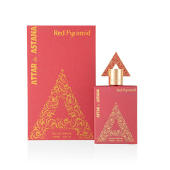 Attar Astana Red Pyramid Eau de Parfum 100ml-Luxury Long-Lasting Perfume for Men & Women, Warm Spicy Amber Fragrance Citrus Woody Fragrance | Perfume for Men & Women