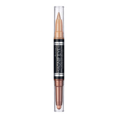 Rimmel London MagnifEyes Duo Eyeshadow and Liner - Queens of a Bronzed Age: Soft pearly brown with soft pearly gold definition