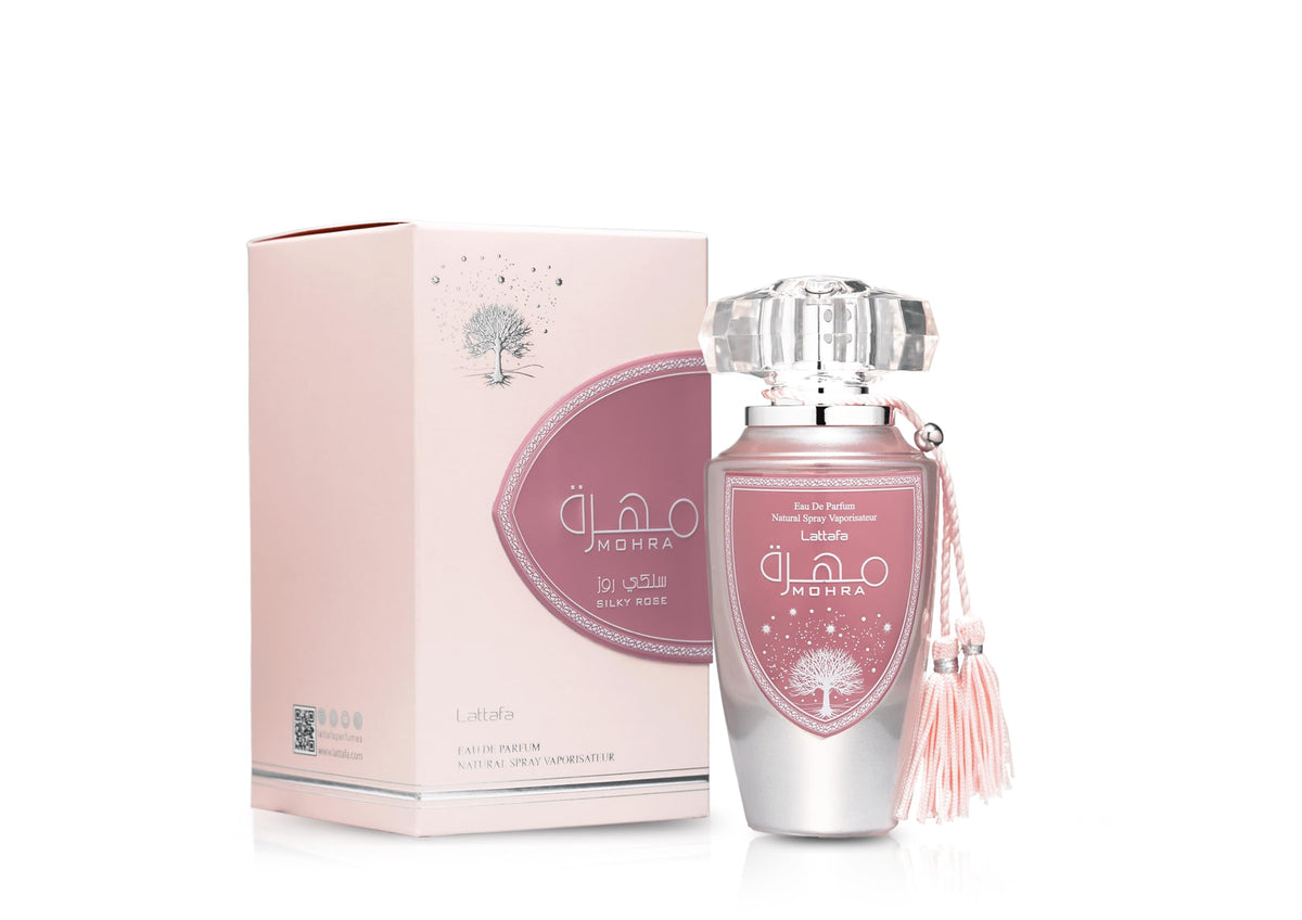Lattafa Mohra Silky Rose Eau De Parfum for Women - 100 ml