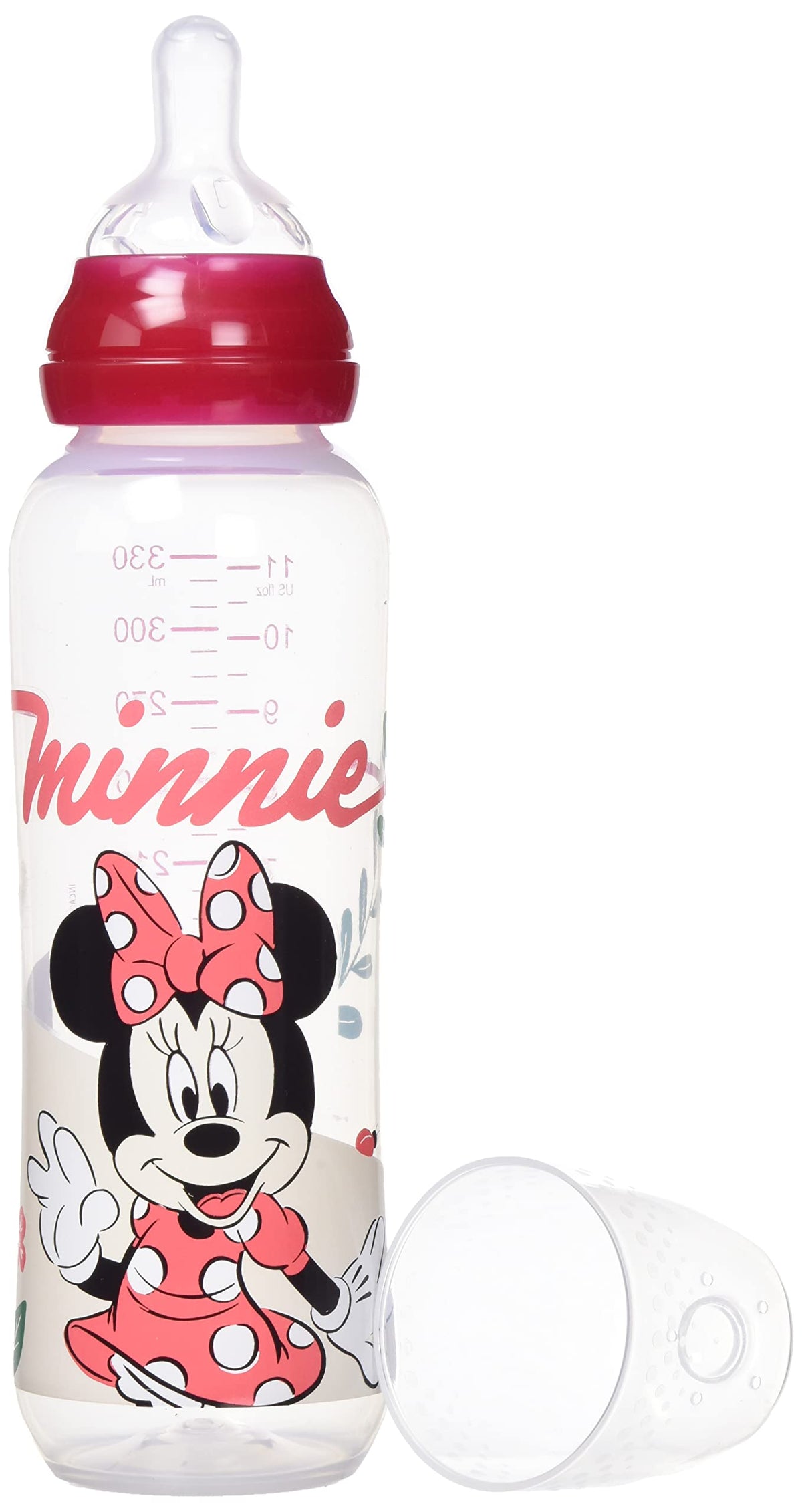 Tigex Air Control Minnie Plastic Bottle, Clear - 330 Ml