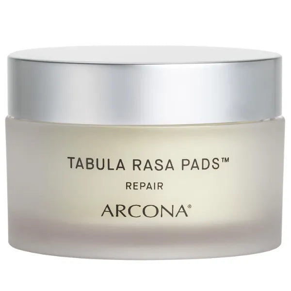 ARCONA Tabula Rasa Pads - 2% BHA AHA Liquid Exfoliant, Ingrown Hair Treatment, Clarifies, Exfoliates, and Soothes. Cruelty Free. Made In The USA, 45 Pre-Soaked Cotton Rounds