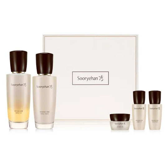 Sooryehan Micro Ginseng Essential Skincare Special gift Set (11.2 fl oz) - Boosts Skin Density, Elasticity, and Vitality . with Ginseng Liposome for Youthful Radiance – Korea Skincare