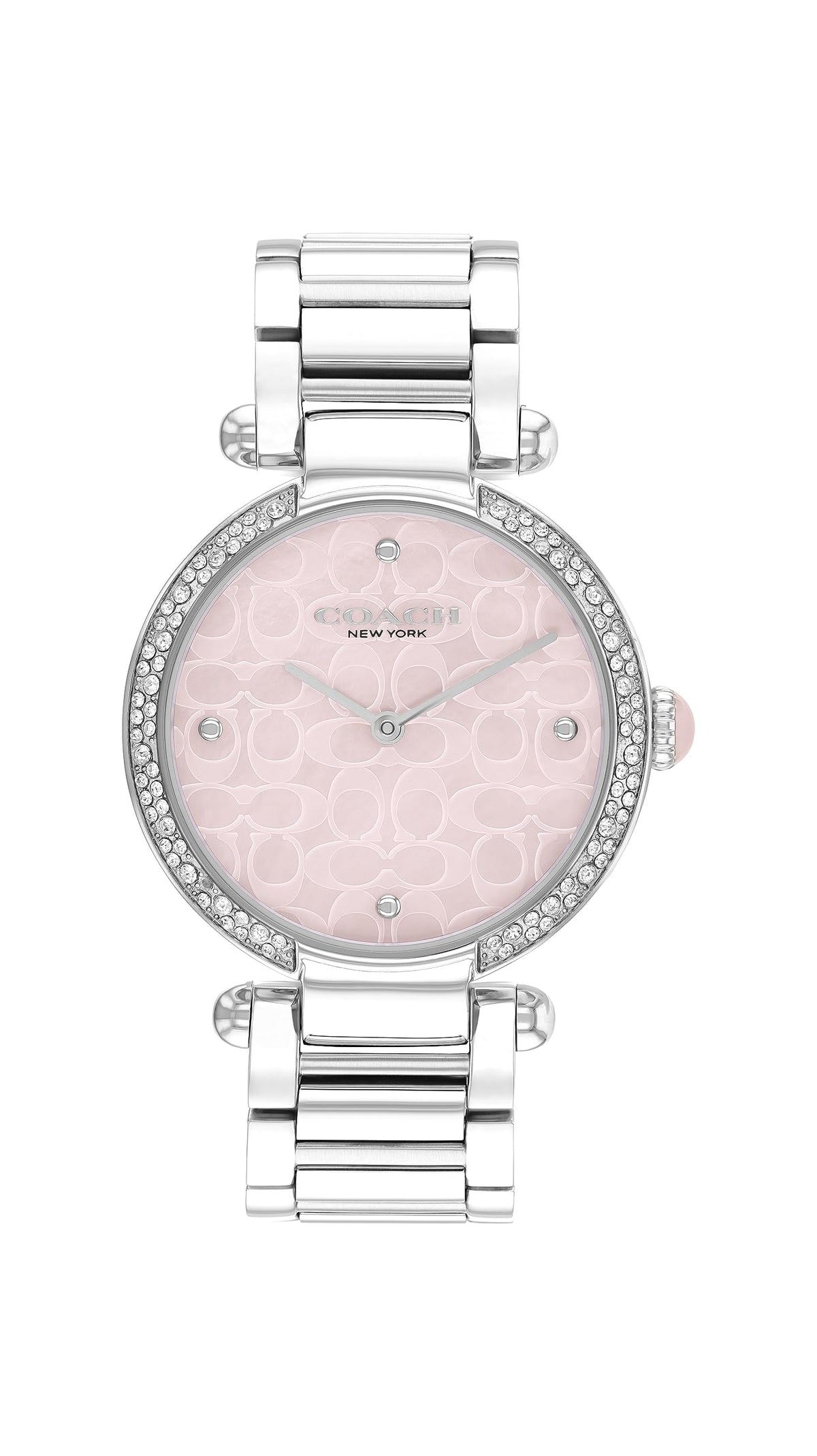 COACH WOMEN'S BLUSH MOTHER OF PEARL DIAL STAINLESS STEEL WATCH - 14504182