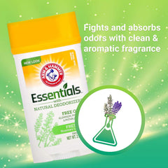 Arm & Hammer Essentials Natural Fresh Deodorant, 71 Gms