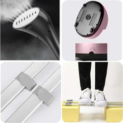 Breakode™ Garment Steamer for Clothes, Adjustable Height with Hanger 2000W, Steam Iron 40 Second Heating Time, Detachable Ironing Board, Sanitized Garment, Heat Insulated Steam Hose (garment steamer)