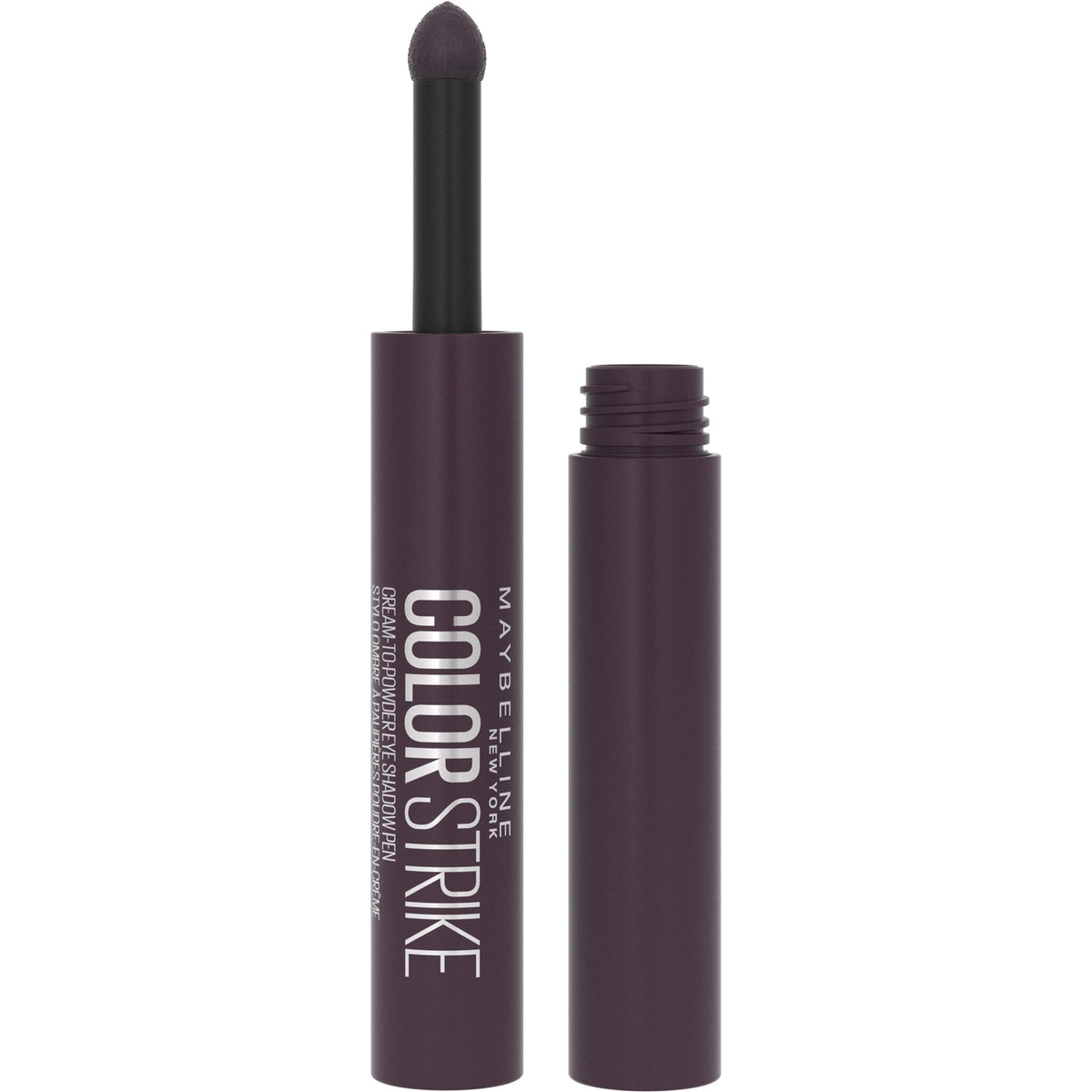 Maybelline Color Strike Eye Shadow Pen, Cream to Powder Finish, Full Coverage Pigments, Crease-Resistant, Smudge-Resistant Eye Makeup, Crave, 0.012 Fl Oz