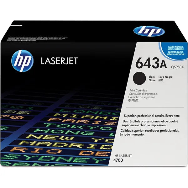 HP 643A Original LaserJet Toner Cartridge