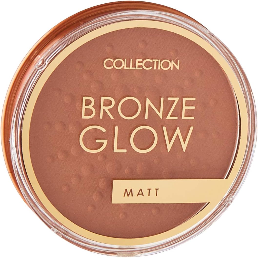 Collection Cosmetics Bronze Glow, Highly Pigmented Matte Bronzer, 15g, Matte Terracotta