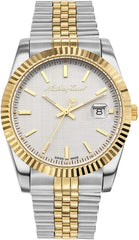 Mathey-Tissot Analog Black Dial Men's Watch - Two-Tone