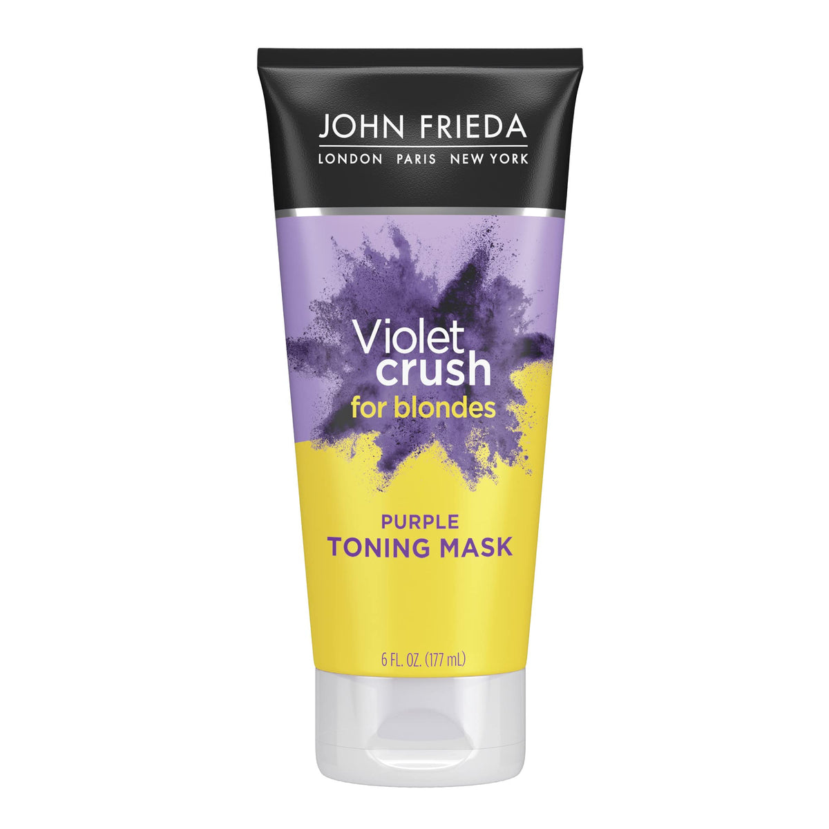 John Frieda Violet Crush For Blonde,Purple Toning 6oz Mask