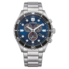 Citizen Eco-Drive Chrono Sporty-Aqua Chronograph Blue Dial Men's Watch AT2560-84L