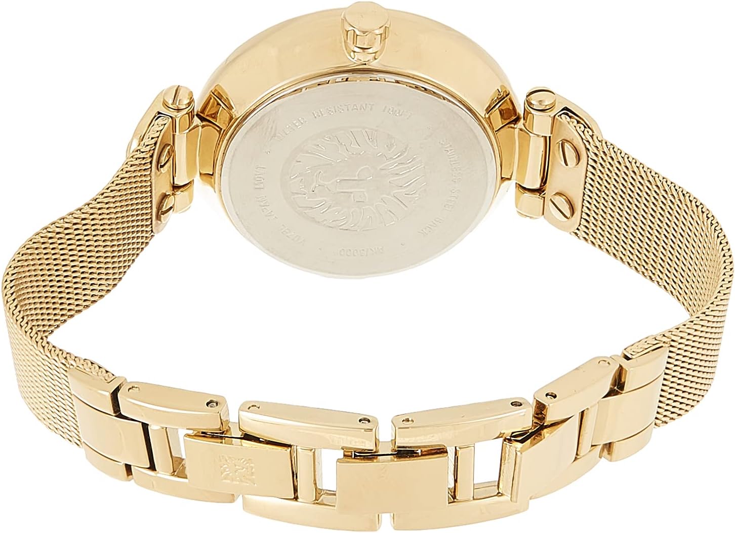 Anne Klein Analog Green Dial Watch For Women Ak3000GnGB, Gold, Ak3000GnGB