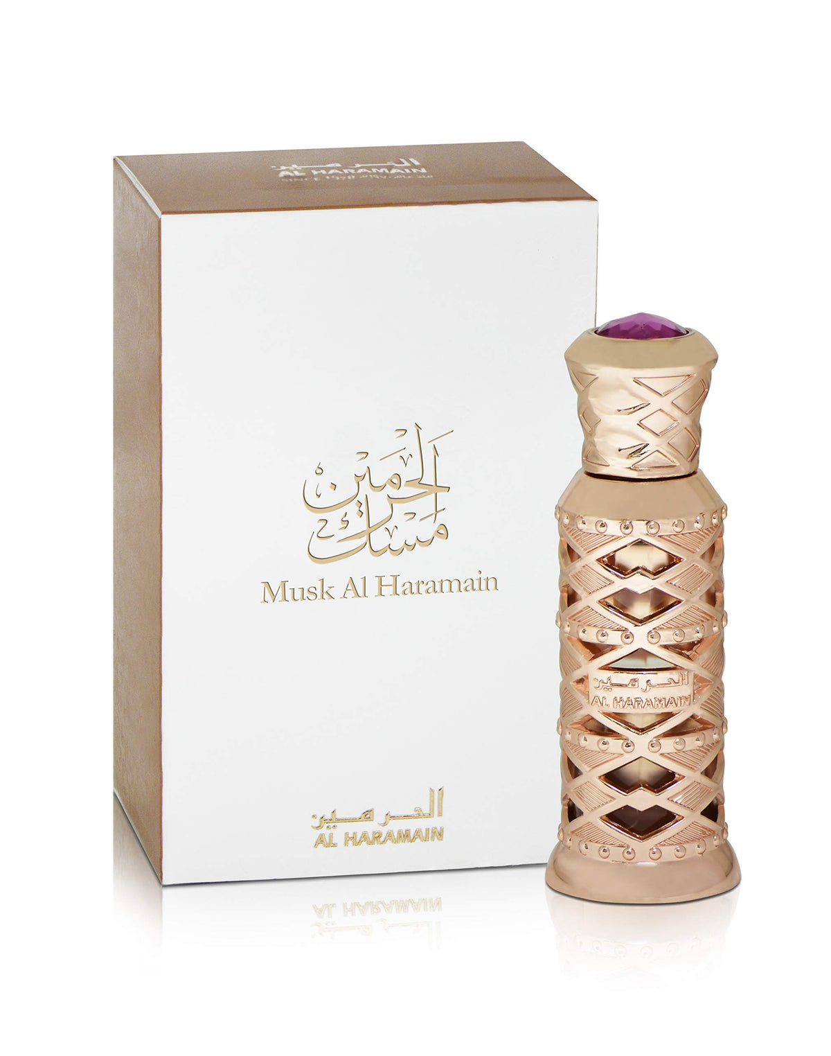 HARAMAIN MUSK PERFUME OIL 12ML (MUSK AL HARAMAIN 12ML PERFUME OIL, ATTAR)