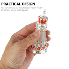Perfume Spray Hand Soap Bottle: Travel Essential Oil Perfumes Glass Crystal Mist Liquid Hair Water Fragrance Holder 30ML