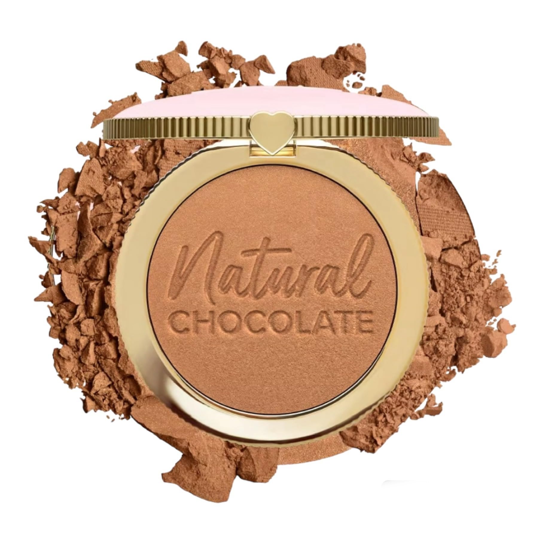 Too Faced Chocolate Soleil Natural Chocolate Cocoa Infused Healthy Glow Bronzer - Golden Cocoa (Light Golden Bronze)