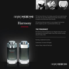MARCO SERUSSI HARMONY INTENSE FOR MEN EDP 100ML PERFUME