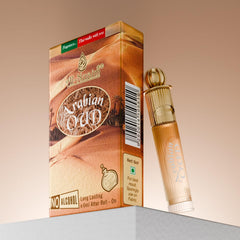 Gold Series Arabian Oudh Attar Roll On for Men & Women - Pack of 2 (6ml Each)