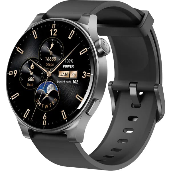 TOZO S5 AMOLED Screen Smart Watch - Black