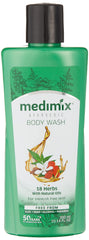 Medimix Herbal Bodywash with 18 Herbs Natural Oil - For Blemish Free Skin - Free from SLES, Alcohol, Paraben & Soap - Provides Natural Nourishment - 300 ml