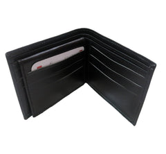 Mexfo Handmade Genuine Leather Men's Wallet: 9 Credit Card Holders, 2 Cash Compartments, 1 ID Card Pocket