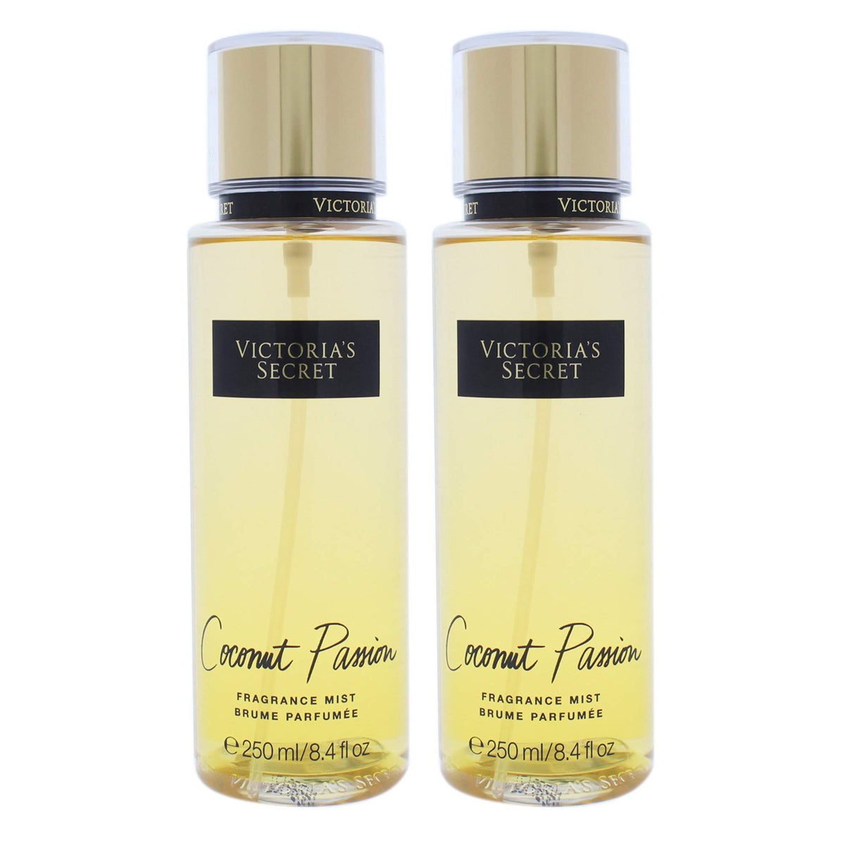 Victorias Secret Coconut Passion - Pack of 2 For Women 8.4 oz Fragrance Mist