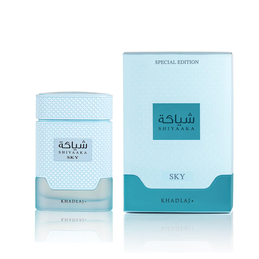 KHADLAJ PERFUMES Shiyaaka Sky Eau de Parfum Spray for Men and Women - 100ml